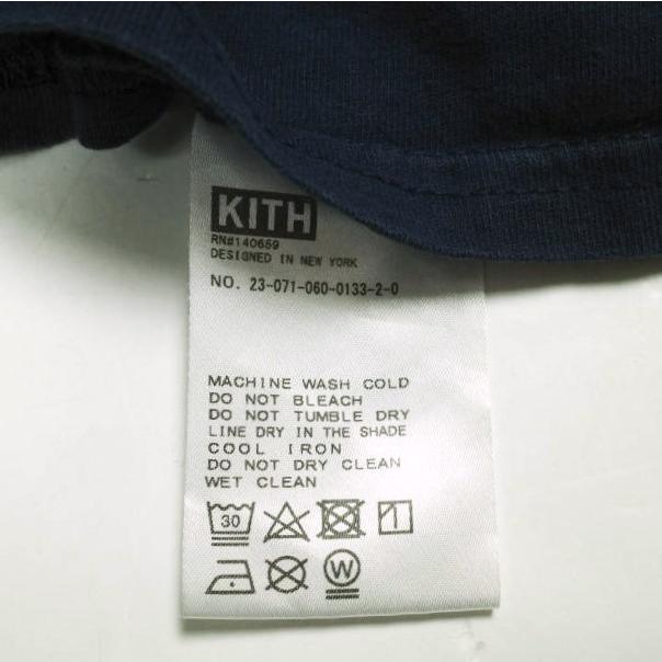 KITH NYC キスニューヨークシティ 23SS KITH TOKYO限定 古着リメイク BOXロゴ Tシャツ 23071060013320 L NAVY 半袖 トップス g24331 |  | 06
