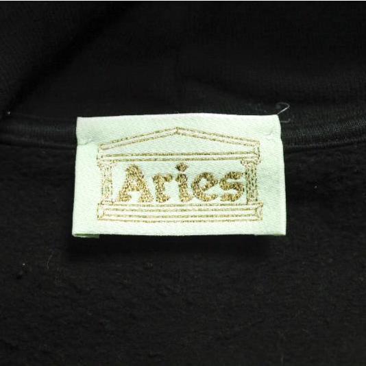 Aries アリーズ イタリア製 Hercules Hoodie ヘラクレス 裏起毛 スウェットプルオーバーパーカー SOAR20200.301.303 XL ブラック トップス |  | 05