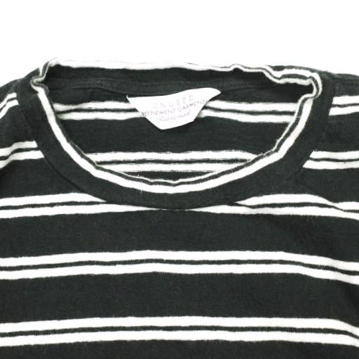 UNUSED アンユーズド 日本製 菅田将暉着 long-sleeve border t-shirt ロングスリーブボーダークルーネックTシャツ US1385 3 BLACK/WHITE |  | 04