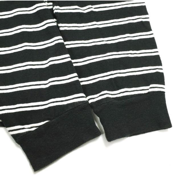 UNUSED アンユーズド 日本製 菅田将暉着 long-sleeve border t-shirt ロングスリーブボーダークルーネックTシャツ US1385 3 BLACK/WHITE |  | 05