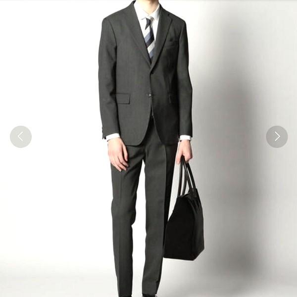 BEAUTY＆YOUTH UNITED ARROWS BUSINESS ドライツイル2Bジャケット ＆ ノープリーツパンツ 48 DK.GRAY スーツ セットアップ g24344 |  | 01