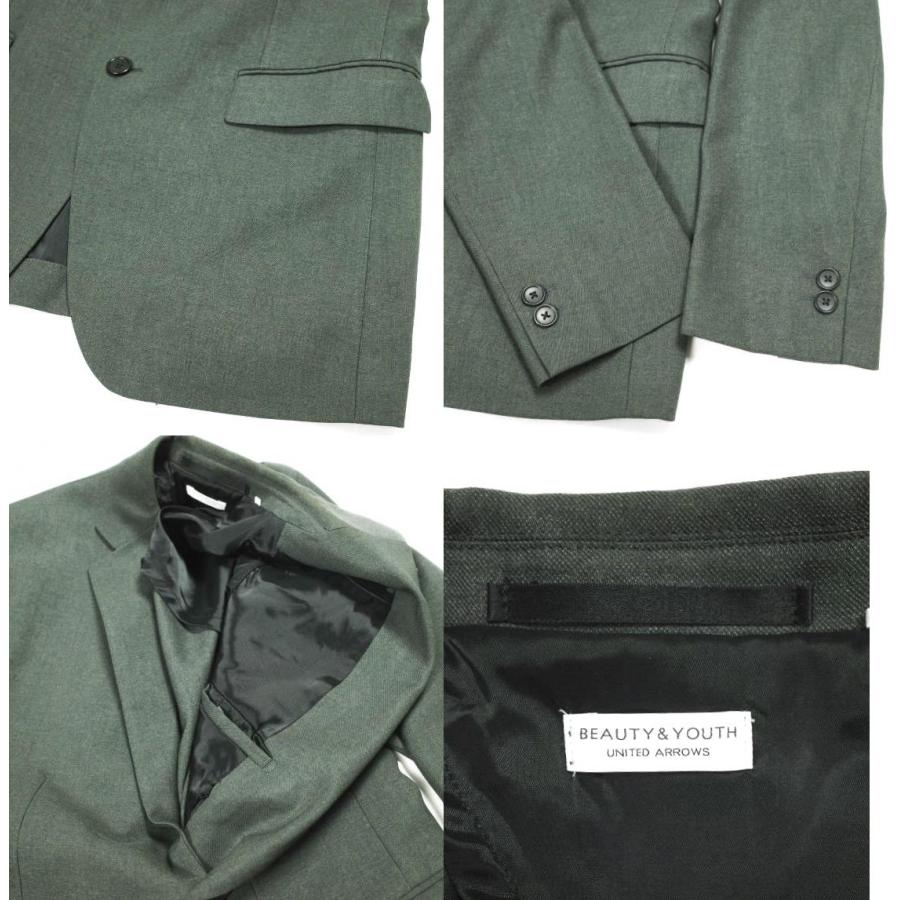 BEAUTY＆YOUTH UNITED ARROWS BUSINESS ドライツイル2Bジャケット ＆ ノープリーツパンツ 48 DK.GRAY スーツ セットアップ g24344 |  | 07