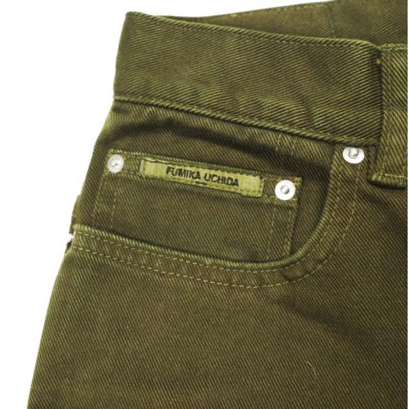 FUMIKA＿UCHIDA フミカウチダ 日本製 TIE-DYE STRAIGHT PANTS タイダイ