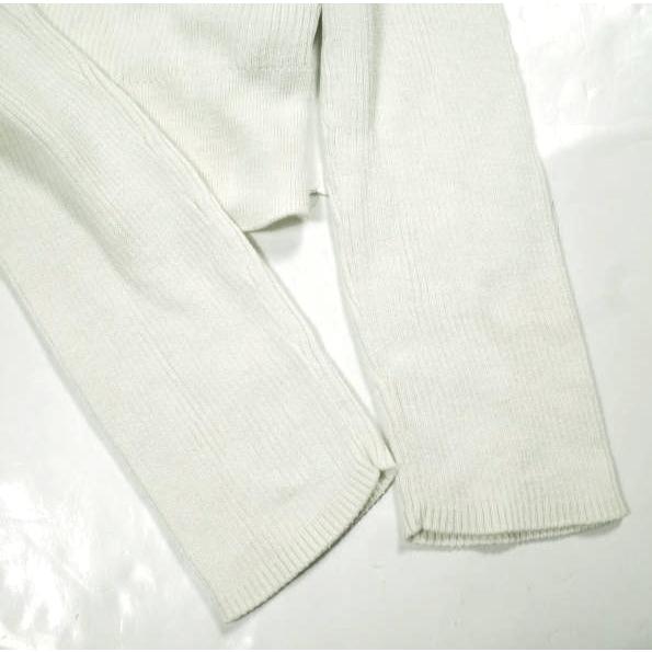 yo BIOTOP ヨー ビオトープ 23SS V silk cotton lib short cardigan シルクコットンVネックショートカーディガン EEK33000 ホワイト ニット |  | 05