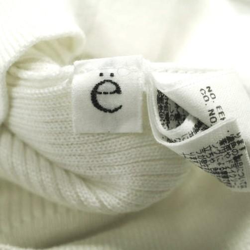 yo BIOTOP ヨー ビオトープ 23SS V silk cotton lib short cardigan シルクコットンVネックショートカーディガン EEK33000 ホワイト ニット |  | 06