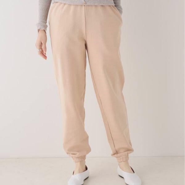 BASERANGE ベースレンジ ポルトガル製 Sweat Pants オーガニックコットン 裏毛 スウェットパンツ XS ライトピンク イージー ボトムス |  | 02