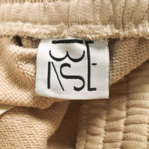 BASERANGE ベースレンジ ポルトガル製 Sweat Pants オーガニックコットン 裏毛 スウェットパンツ XS ライトピンク イージー ボトムス |  | 03