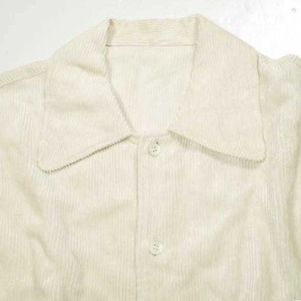 H BEAUTY＆YOUTH エイチ ビューティーアンドユース 日本製 RAYON CORDUROY SHIRT レーヨンコーデュロイシャツ 1611-299-2265 M ベージュ |  | 03