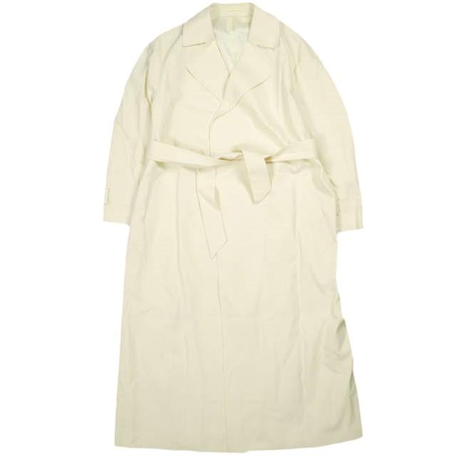 6 ROKU BEAUTY＆YOUTH UNITED ARROWS ロク ビューティーアンドユース 日本製 コットンギャバジン トレンチコート 1625-299-3604 36 IVORY | 