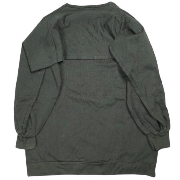 DOMENICO+SAVIO ドメニコアンドサビオ Back Yoked Sweat バックヨークスウェット DSL19ACT34 38 Charcoal Black トレーナー プルオーバー |  | 01