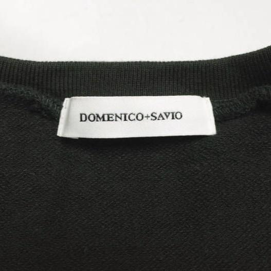 DOMENICO+SAVIO ドメニコアンドサビオ Back Yoked Sweat バックヨークスウェット DSL19ACT34 38 Charcoal Black トレーナー プルオーバー |  | 07