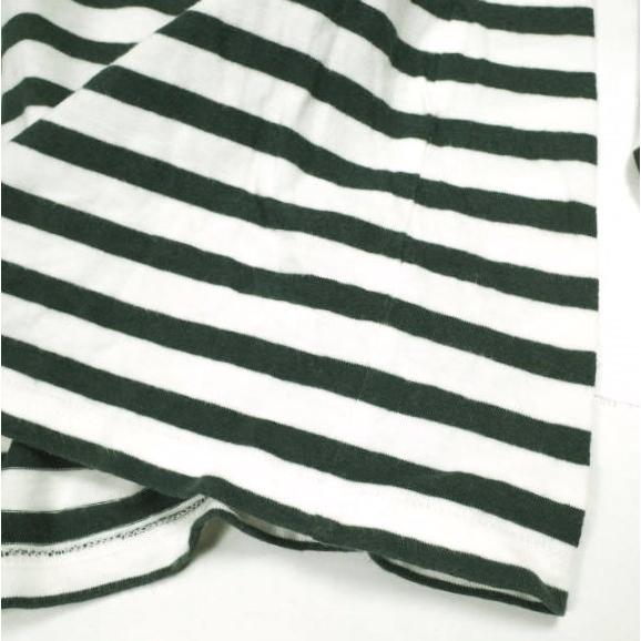 UNUSED アンユーズド 日本製 Border L/S Tee ボーダーロングスリーブTシャツ US1100 1 GREEN/WHITE 長袖 カットソー トップス g24379 |  | 04