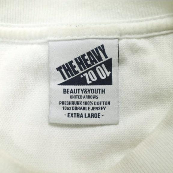 BEAUTY＆YOUTH UNITED ARROWS ビューティーアンドユース 10oz ヘビーワイドカットソー 1212-199-7063 XL ホワイト オーバーサイズ Tシャツ |  | 03