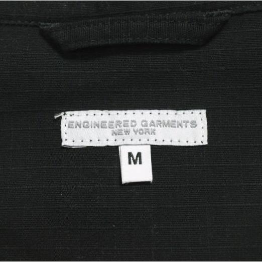 Engineered Garments エンジニアードガーメンツ M43/2 SHIRT JACKET - COTTON RIPSTOP リップストップ ミリタリーシャツジャケット M Black |  | 02
