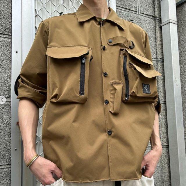 South2 West8 サウスツーウェストエイト S2W8 23SS Tenkara Trout Shirt - Poly Stretch Twill テンカラトラウトシャツ MR712 M MOSS |  | 02