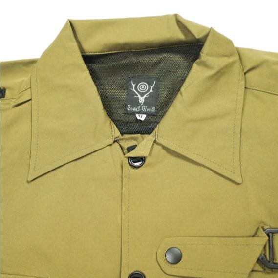 South2 West8 サウスツーウェストエイト S2W8 23SS Tenkara Trout Shirt - Poly Stretch Twill テンカラトラウトシャツ MR712 M MOSS |  | 03