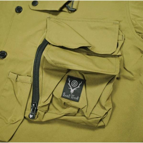 South2 West8 サウスツーウェストエイト S2W8 23SS Tenkara Trout Shirt - Poly Stretch Twill テンカラトラウトシャツ MR712 M MOSS |  | 04