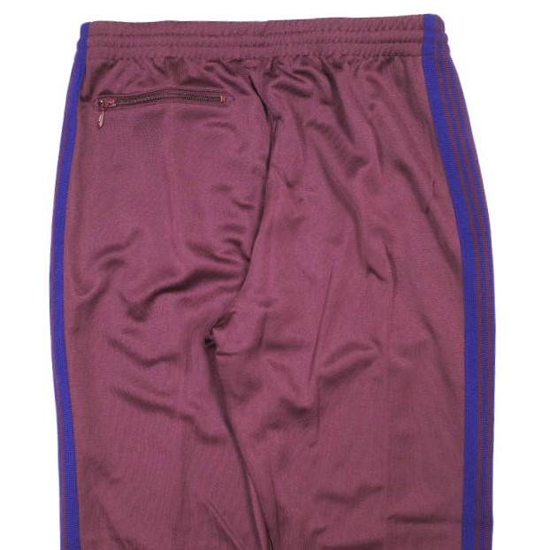Needles ニードルス 23AW Narrow Track Pant Poly Smooth ナロートラックパンツ ポリスムース NS247 M Wine イージー ジャージ ボトムス |  | 04