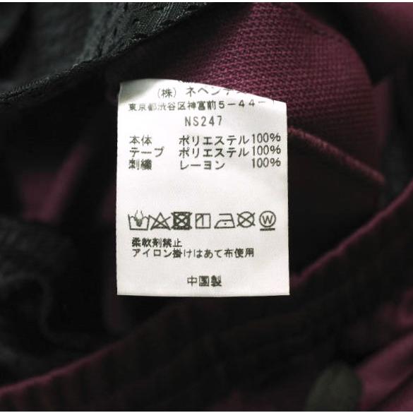 Needles ニードルス 23AW Narrow Track Pant Poly Smooth ナロートラックパンツ ポリスムース NS247 M Wine イージー ジャージ ボトムス |  | 07