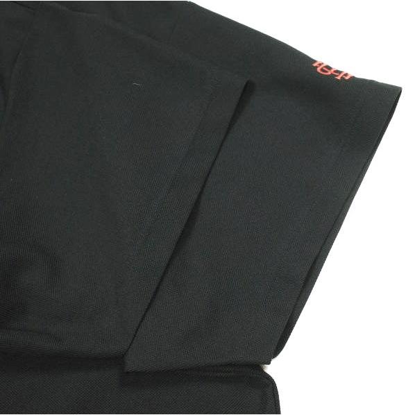 SEE SEE シーシー 日本製 SUPER BIG S/S 鹿の子 T-SHIRTS スーバービッグショートスリーブTシャツ XXXXL BLACK/ORANGE 半袖 ハニカム |  | 04