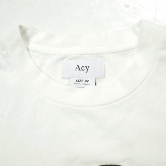 Acy エイシー 24SS SMILEy TEE スマイリーTシャツ ACY-24SS-008 2(L) WHITE 半袖 MIN-NANO ミンナノ トップス g24432 |  | 03