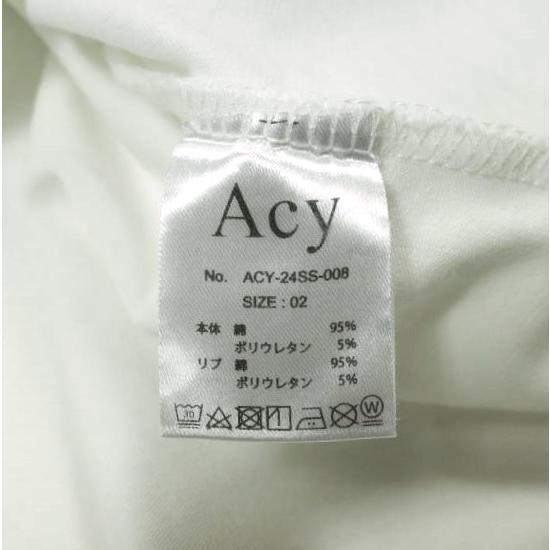 Acy エイシー 24SS SMILEy TEE スマイリーTシャツ ACY-24SS-008 2(L) WHITE 半袖 MIN-NANO ミンナノ トップス g24432 |  | 07
