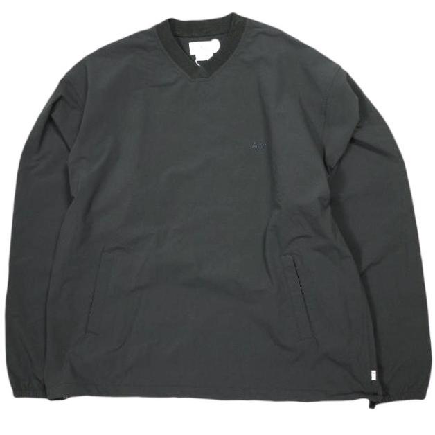 新品 Acy エイシー 24SS PULLOVER SHIRTS V2 プルオーバーシャツ ACY-24SS-001 3(XL) L.BLACK MIN-NANO ミンナノ トップス g24434 | 
