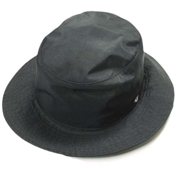 NANGA x '47 ナンガ フォーティーセブン 別注 AURORA BUCKET HAT オーロラバケットハット Free Black ナイロン 帽子 g24441 | 