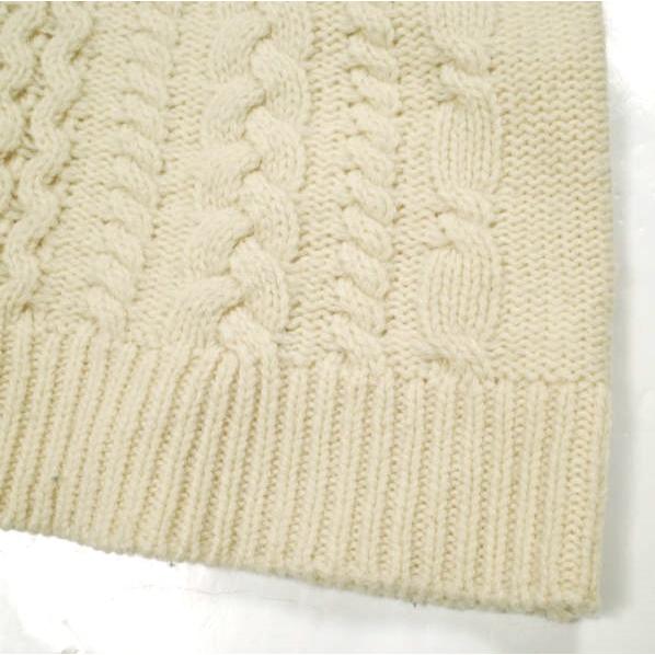 URBAN RESEARCH DOORS アーバンリサーチドアーズ アラン柄BIGニットベスト DR96-22E605 ONE SIZE OFF WHITE セーター トップス g24448 |  | 06