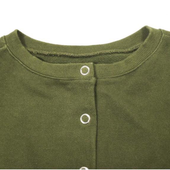 WILLFULLY ウィルフリー short cropped ring button 3way sweat ショートクロップドスウェットカーディガン 2122-TO-20 Free Olive g24450 |  | 02