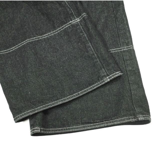 SENSE OF PLACE by URBAN RESEARCH センスオブプレイス 24SS ステッチペインターバギーデニム AA44-24S005 S BLACK ジーンズ パンツ |  | 06