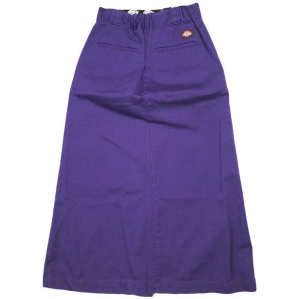 Dickies x URBAN RESEARCH Sonny Label ディッキーズ ソニーレーベル 別注 フロントボタンスカート 36 パープル T/Cツイル イージー ロング |  | 01