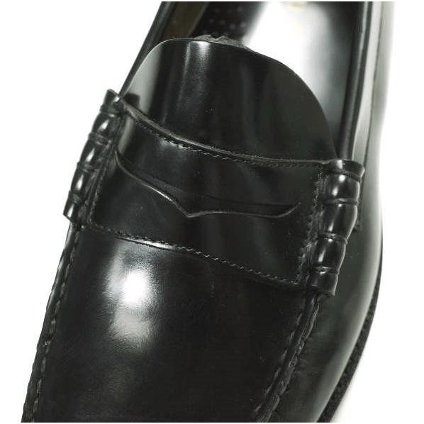 新品 MIU MIU ミュウミュウ ポルトガル製 ブラッシュドレザー ペニーローファー 2024年モデル DNC727 40(25cm) BLACK コイン 革靴 シューズ |  | 05
