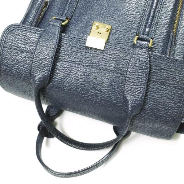 3.1 Phillip Lim スリーワン フィリップリム PASHLI MEDIUM SATCHEL パシュリ ミディアム サッチェルバッグ NAVY 2WAY ショルダー レザー |  | 04