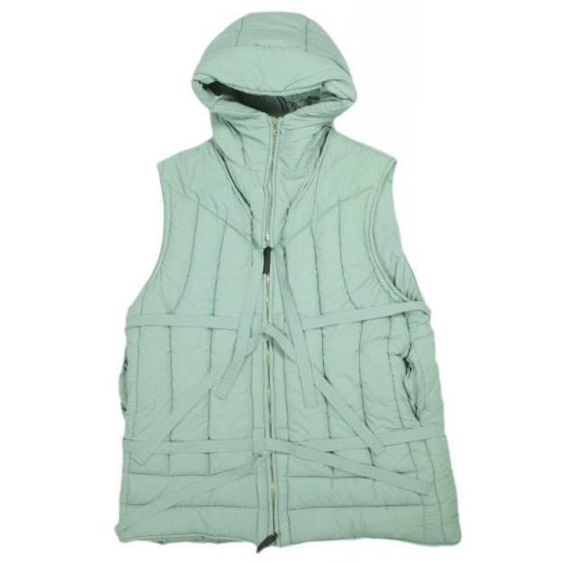 77circa x WILDTHINGS ナナナナサーカ ワイルドシングス 22AW 別注 SEPARATE HOOD PADDING LIFE VEST フーデッド中綿ベスト M BLUE | 