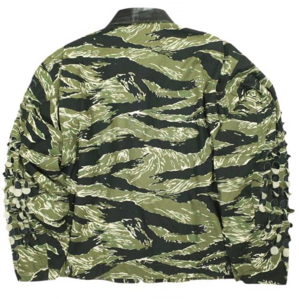 SYUMAN. シュウマン 25SS Parallel Laser Cut Top レーザーカット カモフラージュジャケット 25SS-SY014 2 CAMO SYU.HOMME 定価80,300円 |  | 01
