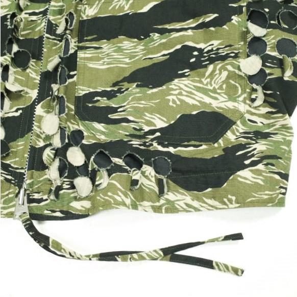 SYUMAN. シュウマン 25SS Parallel Laser Cut Top レーザーカット カモフラージュジャケット 25SS-SY014 2 CAMO SYU.HOMME 定価80,300円 |  | 05