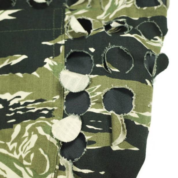 SYUMAN. シュウマン 25SS Parallel Laser Cut Top レーザーカット カモフラージュジャケット 25SS-SY014 2 CAMO SYU.HOMME 定価80,300円 |  | 06
