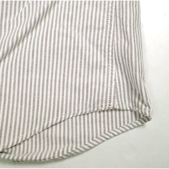 No Problemo ノープロブレモ 25AW ポルトガル製 Stripe Oxford L/S Shirt ストライプオックスフォードシャツ NP40101.04 S RED 長袖 ARIES |  | 05
