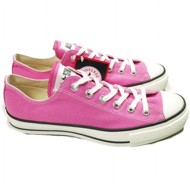 新品 CONVERSE コンバース 日本製 CANVAS ALLSTAR J OX キャンバスオールスター ジャパン オックス US8(26.5cm) ピンク MADE IN JAPAN |  | 02