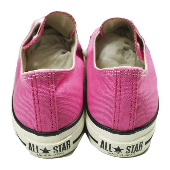 新品 CONVERSE コンバース 日本製 CANVAS ALLSTAR J OX キャンバスオールスター ジャパン オックス US8(26.5cm) ピンク MADE IN JAPAN |  | 03