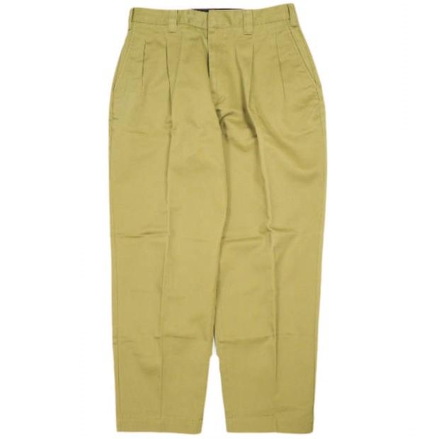 VAINL ARCHIVE x Dickies ヴァイナルアーカイブ ディッキーズ 別注 LIVE-PT-2 T/C ライブパンツ 183M40VA01 M CAMEL 2タック ワークパンツ | 