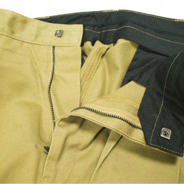 VAINL ARCHIVE x Dickies ヴァイナルアーカイブ ディッキーズ 別注 LIVE-PT-2 T/C ライブパンツ 183M40VA01 M CAMEL 2タック ワークパンツ |  | 03