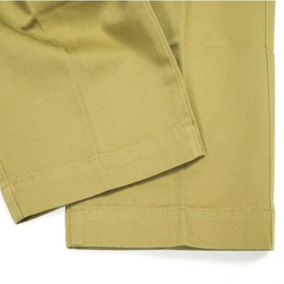 VAINL ARCHIVE x Dickies ヴァイナルアーカイブ ディッキーズ 別注 LIVE-PT-2 T/C ライブパンツ 183M40VA01 M CAMEL 2タック ワークパンツ |  | 06