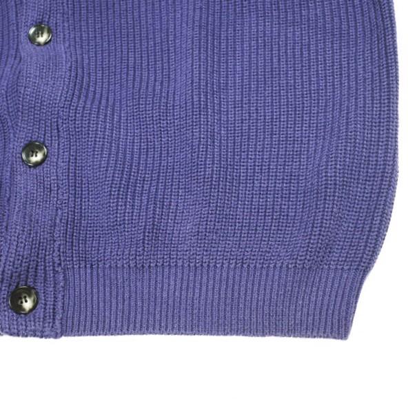 BEAUTY＆YOUTH UNITED ARROWS ビューティーアンドユース バルキーアゼオーバーサイズVカーディガン 1228-117-0670 M PURPLE ニット g24519 |  | 04