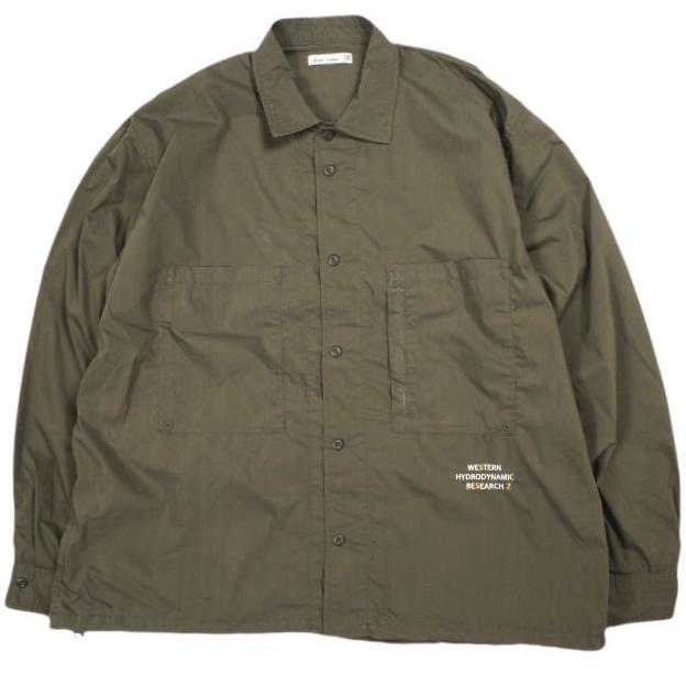 SSZ x Western Hydrodynamic Research エスエスズィー WHR 25AW SHAKA SHIRT オーバーサイズ シャカシャツ 11-11-1287-791 M BROWN BEAMS | 