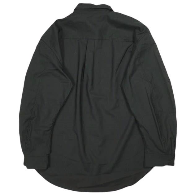 SSZ エスエスズィー 25AW 日本製 WOOL SHIRTS オーバーサイズ ウールシャツ 11-11-1318-139 M BLACK 長袖 BEAMS トップス g24544 |  | 01