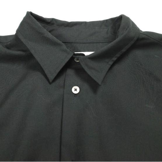 SSZ エスエスズィー 25AW 日本製 WOOL SHIRTS オーバーサイズ ウールシャツ 11-11-1318-139 M BLACK 長袖 BEAMS トップス g24544 |  | 04