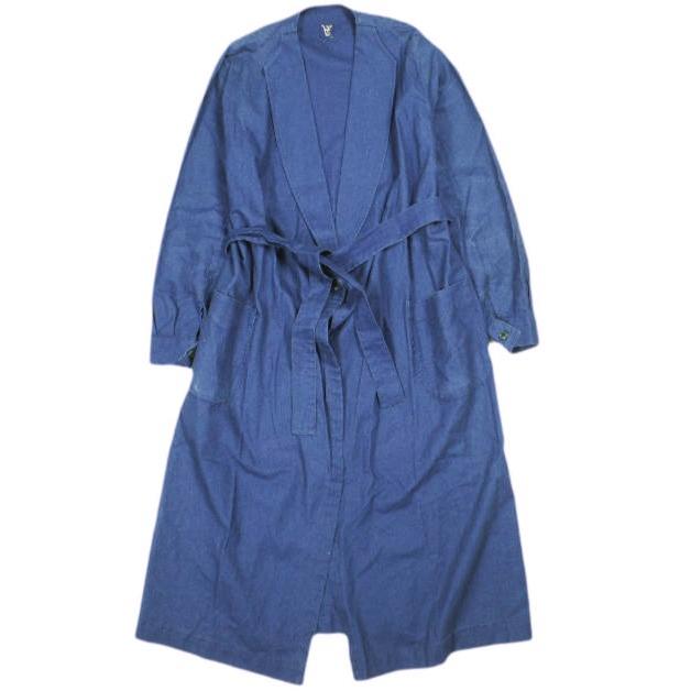 Art de V. アードゥヴー 日本製 Robe Coat ローブコート 36 Indigo アウター g24561 | 