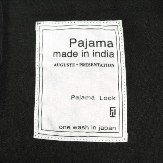 AUGUSTE PRESENTATION オーギュストプレゼンテーション 日本製 Pajama Look リネンチェスターコート M BLACK アウター g24567 |  | 02